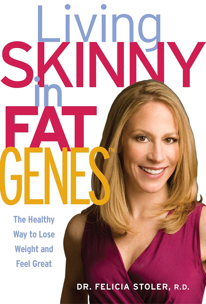 Cover art of Dr. Felicia Stoler's book "Living Skinny in Fat Genes"