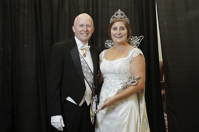 Emma Frances McCallie and Richard Craig Holley were named queen and king of the 81st Chattanooga Cotton Ball on Saturday. 