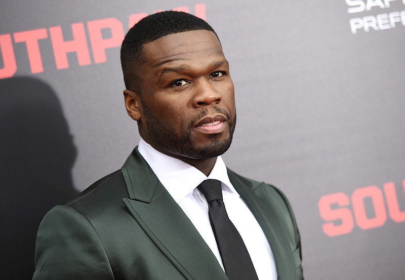 
              FILE - In this July 20, 2015, file photo, Actor Curtis "50 Cent" Jackson attends the premiere of "Southpaw" at the AMC Loews Lincoln Square in New York. The rapper says in a Connecticut bankruptcy court filing Monday, Aug. 3, he spends about $108,000 a month on his expenses, including $5,000 for gardening. (Photo by Evan Agostini/Invision/AP, File)
            