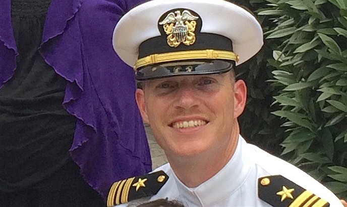 Navy Lt. Cmdr. Tim White