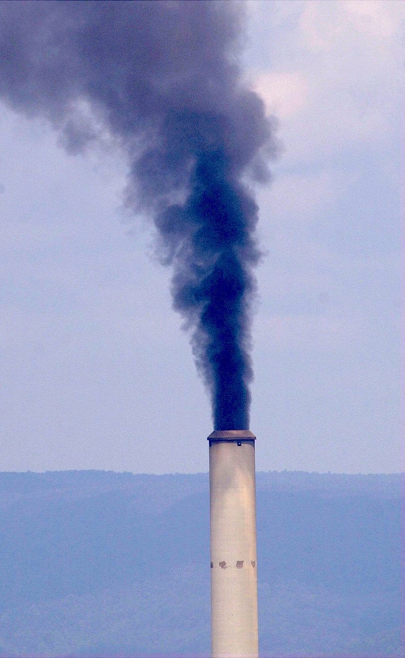 Smoke from a TVA plant.