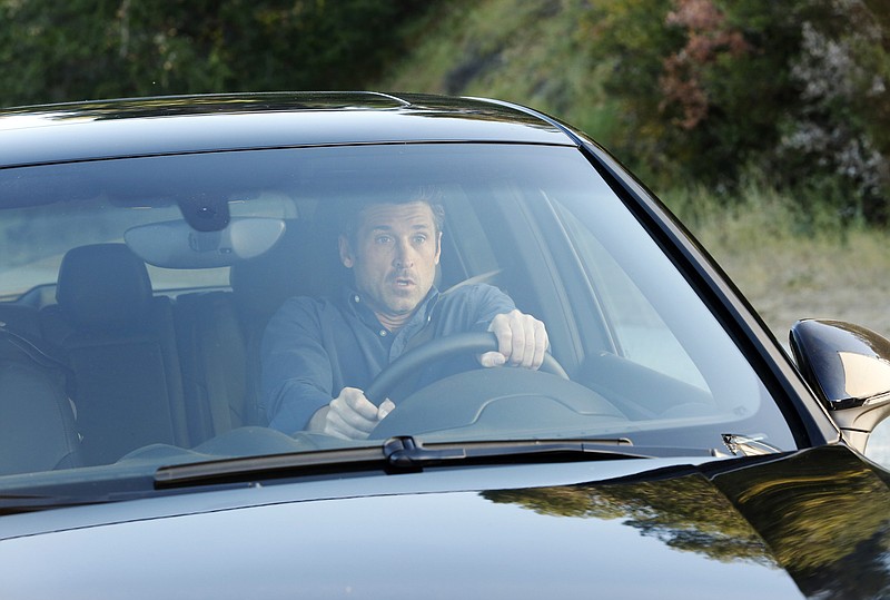 
              In this image released by ABC, Patrick Dempsey appears in a scene from "Grey's Anatomy," which aired April 23. ABC President Paul Lee was asked Tuesday, Aug. 4, about the decision to kill off Dempsey’s character, Derek "McDreamy" Shepherd,  from the show. The question was asked at a bi-annual press conference for TV critics. Lee went on to say that “It was a difficult decision. Patrick obviously has lots of interests outside. He’s very big in motosport. Shonda (Rhimes) decided that was the way to go.”  (Kelsey McNeal/ABC via AP)
            
