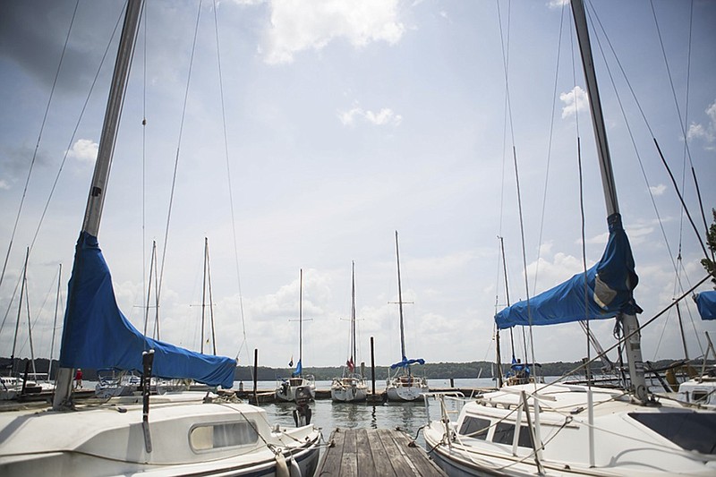 The Privateer Yacht Club, which is located on Chickamauga Lake in Hixson and recently celebrated its 75th anniversary, has helped make sailing a Chattanooga activity for decades. Four times a week, the club hosts races the public is invited to watch.