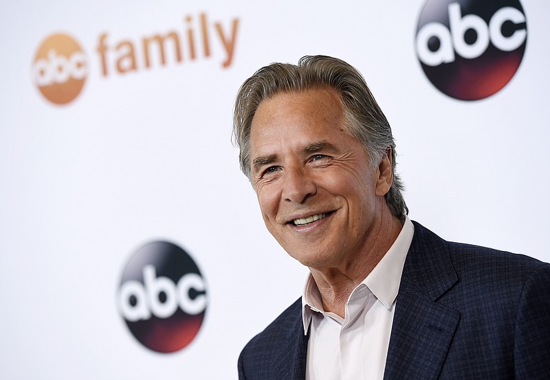 
              Don Johnson, a cast member in the television series "Blood and Oil," poses at the Disney ABC Television Group party during the 2015 Television Critics Association Summer Press Tour at the Beverly Hilton on Tuesday, Aug. 4, 2015, in Beverly Hills, Calif. (Photo by Chris Pizzello/Invision/AP)
            