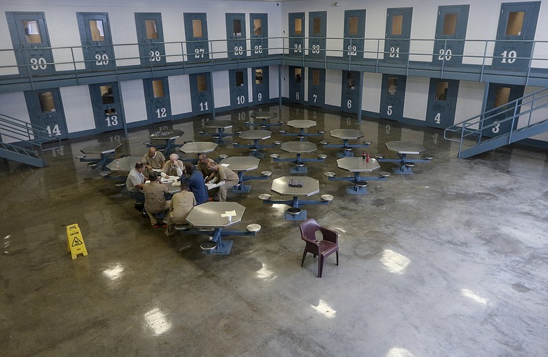 The interior of the Silverdale Correctional Facility in Chattanooga is seen in this file photo.