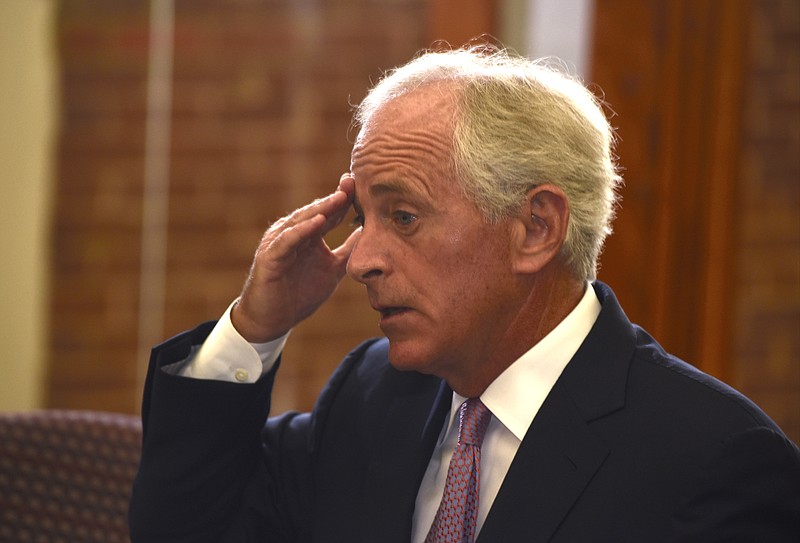 U. S. Sen. Bob Corker, R-Tenn., discusses his disappointment with the U.S. nuclear agreement with Iran.