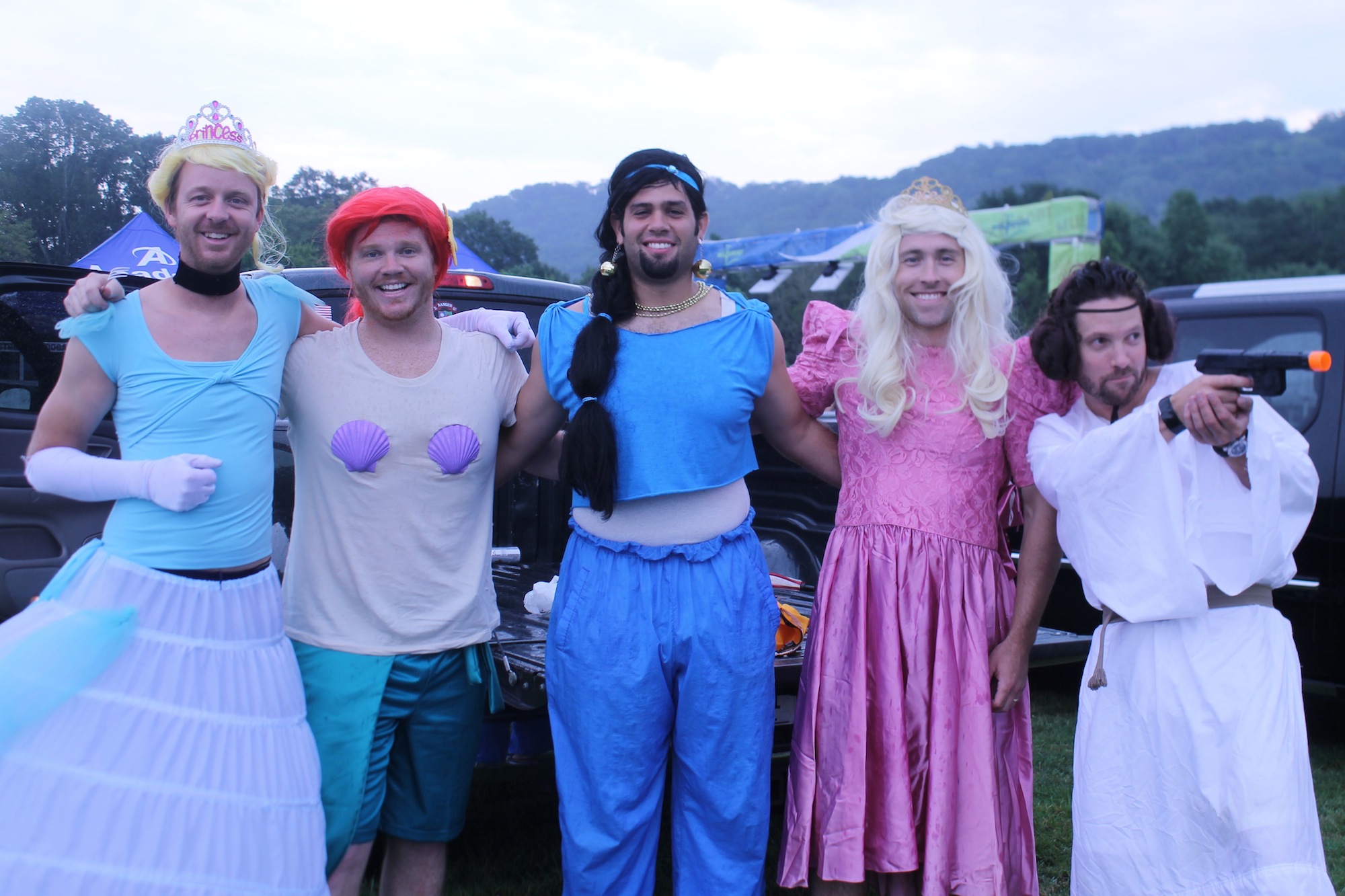 The Mud Run's costume winner was the team that chose only to be identified as 
