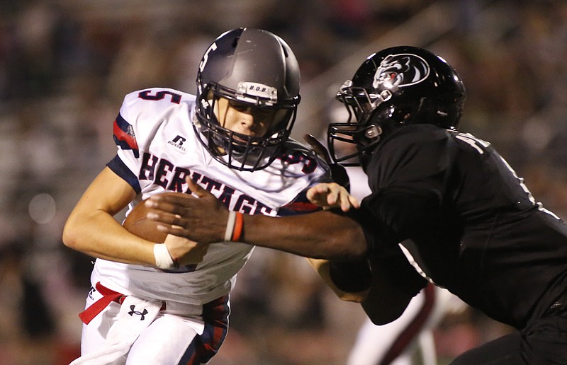 Quarterback Corbee Wilson and the Heritage Generals nearly made the Georgia playoffs in coach E.K. Slaughter's first season as head coach.