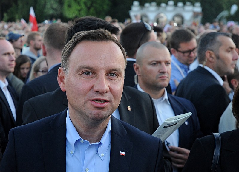 
              FILE - This Aug. 1, 2015, file photo shows Polish President-elect, Andrzej Duda at the Pilsudski square on the 71st anniversary of the insurgency, in Warsaw, Poland. It’s been a dream of some Polish leaders for nearly a century: an alliance of Eastern European countries running from the Baltic Sea down to the Black Sea that would keep Russia at bay. Poland’s conservative new president, Duda, who took office two weeks ago, has already signaled that building such an alliance under Warsaw’s leadership will be a priority of his presidency. (AP Photo/Alik Keplicz, File)
            