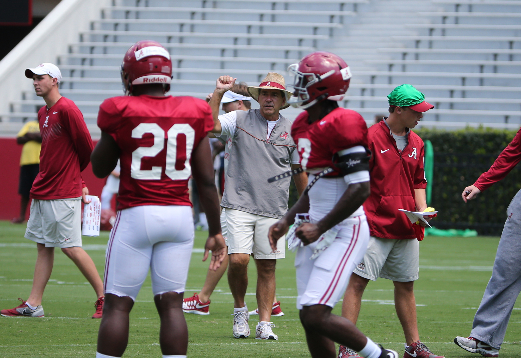 Alabama head coach Nick Saban

Photo by Kent Gidley