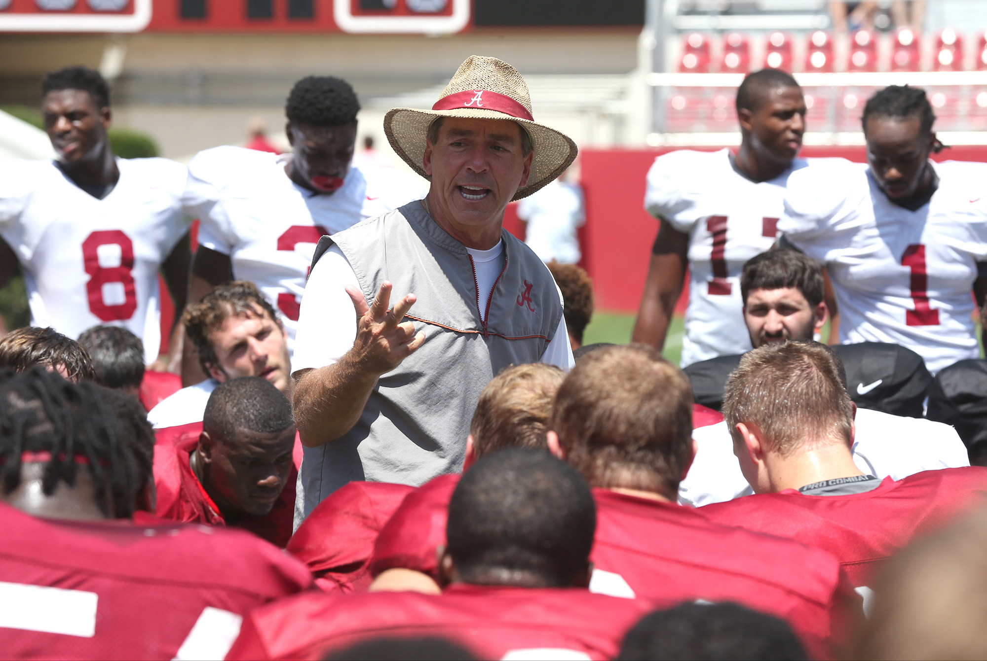 Alabama head coach Nick Saban

Photo by Kent Gidley