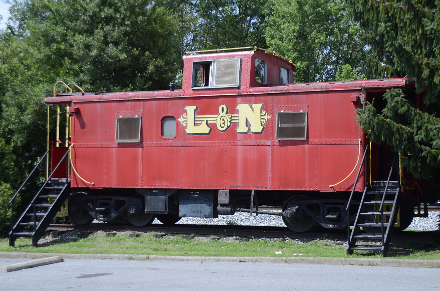 Jul 20, 2012-- A rail car sits near the shops in Bell Buckle, Tenn.
