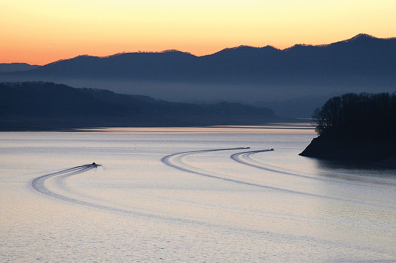 Spend some time on Douglas Lake when in Dandridge, Tenn. 