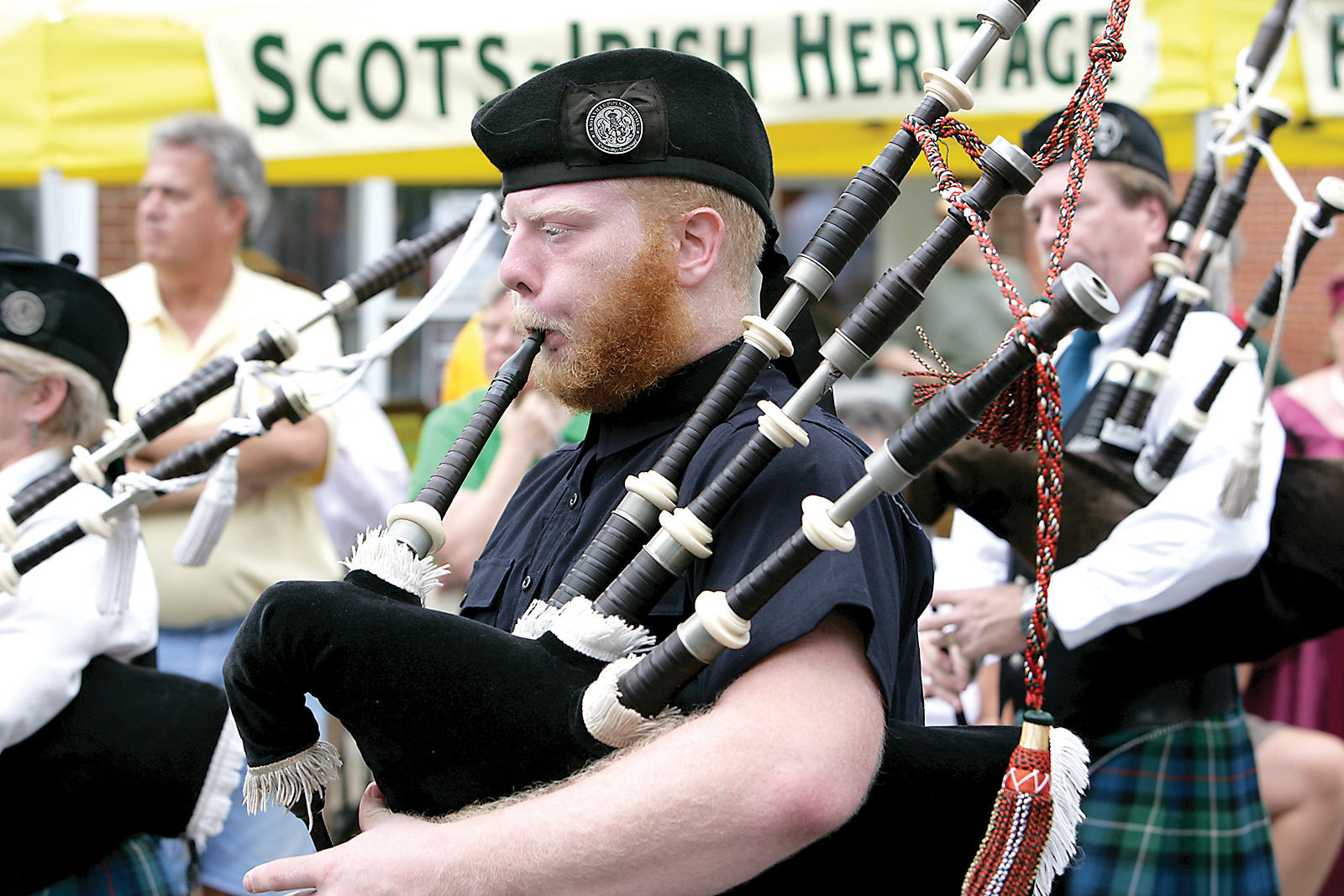 The Scots Irish Festival page features plenty of vendors, food and, of course, bagpipes in Dandridge, Tenn. every year.