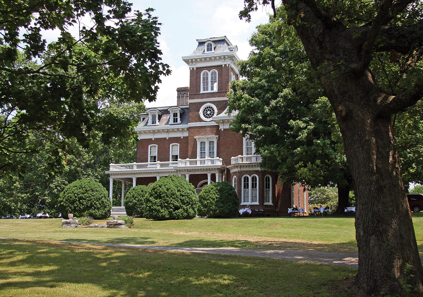 The Glenmore Mansion in Jefferson City was built in 1868.