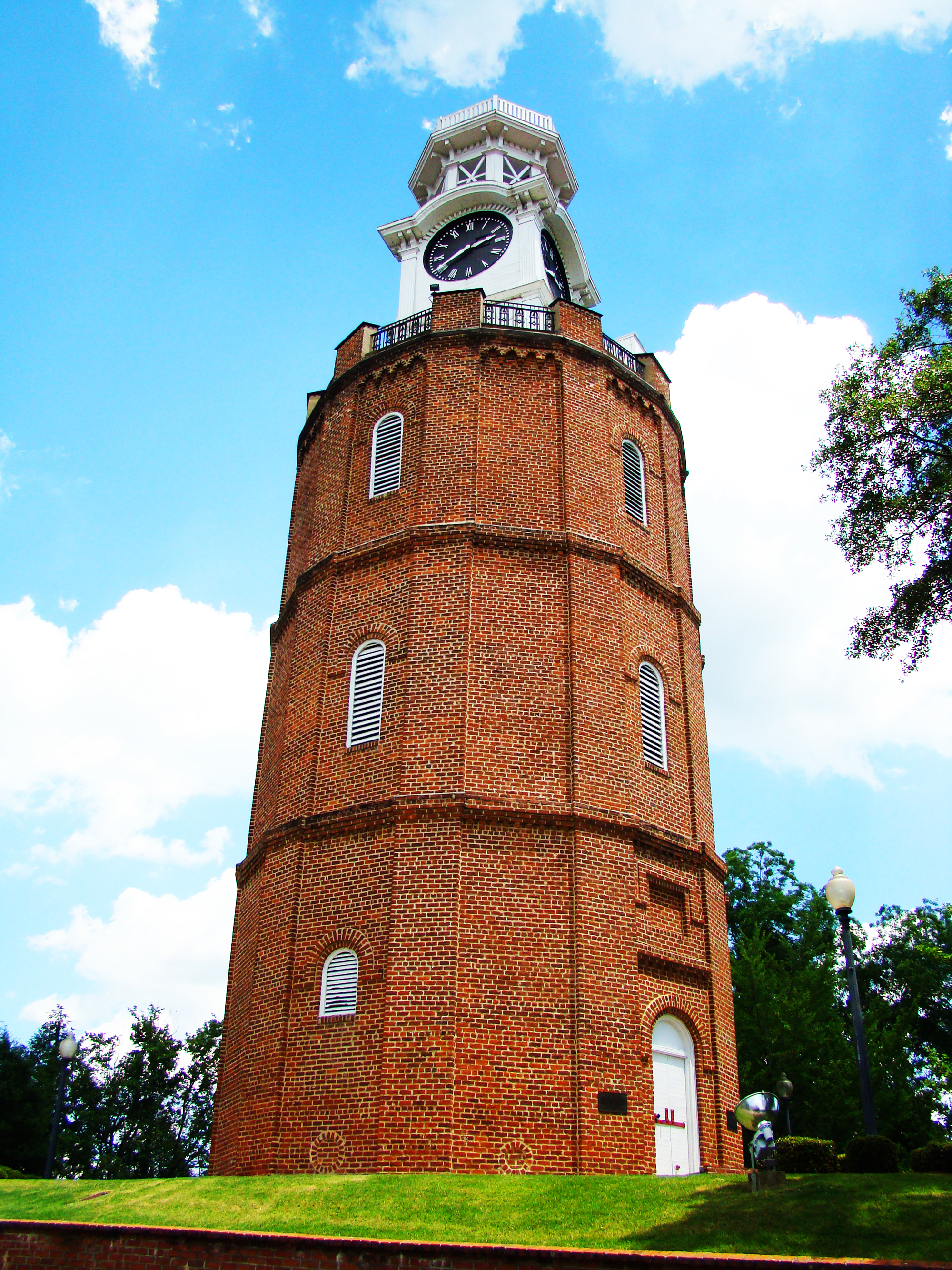 The City Clocktower, Rome's most recognized and visible landmark, was built in 1872 and served as the town's first centrally located waterworks system.