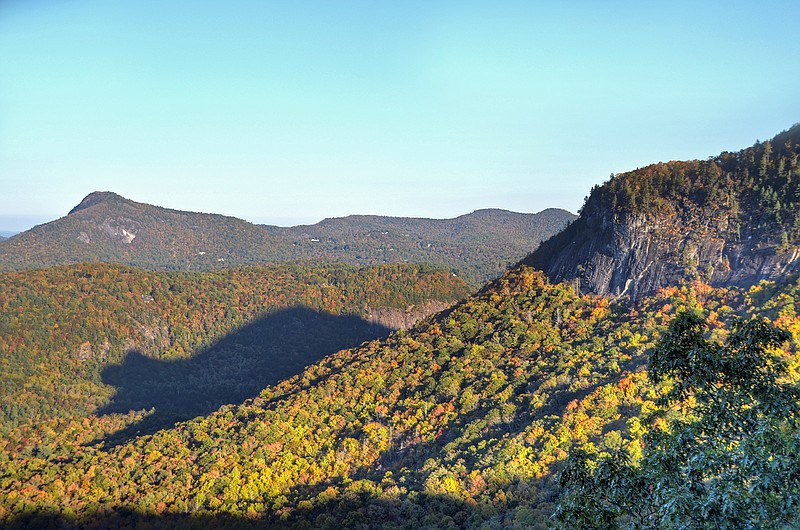 Shadow of the Bear in Highlands, N.C.