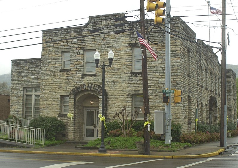 The Sequatchie County library, at the corner of Rankin Ave. and Cherry St., was built in 1939.