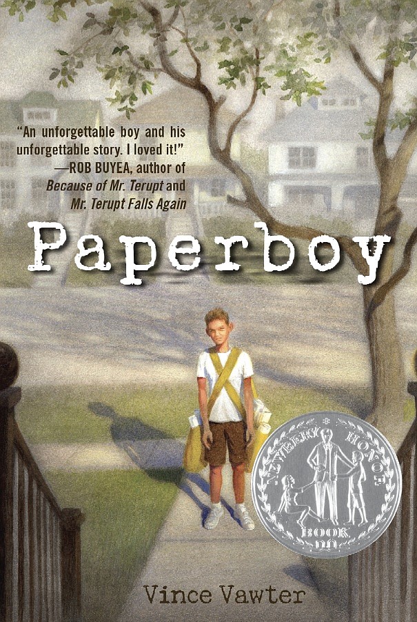 Cover of "Paperboy" by Vince Vawter.