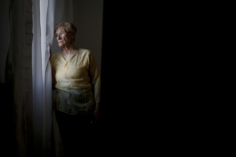 
              In this Aug, 22, 2015 photo, Lidia Guerrero, mother of death row inmate Victor Saldano, poses for a portrait at her home in Cordoba, Argentina. Guerrero's son has been on death row in Texas for 19 years for killing a computer salesman outside Dallas. Guerrero says her son is guilty of murder but has been driven to insanity on death row. The’s execution date has not been scheduled. (AP Photo/ Nico Aguilera)
            