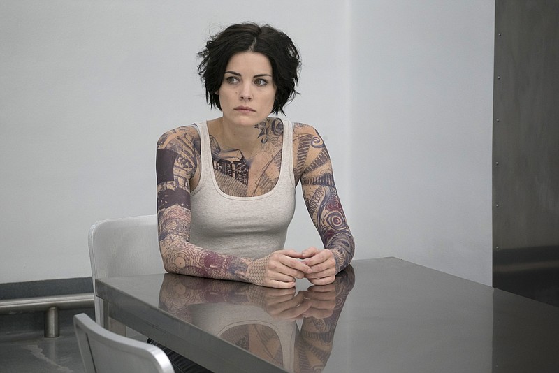 
              In this image released by NBC, Jaimie Alexander appears in a scene from "Blindspot," premiering Sept. 21 on NBC. (Virginia Sherwood/NBC via AP)
            