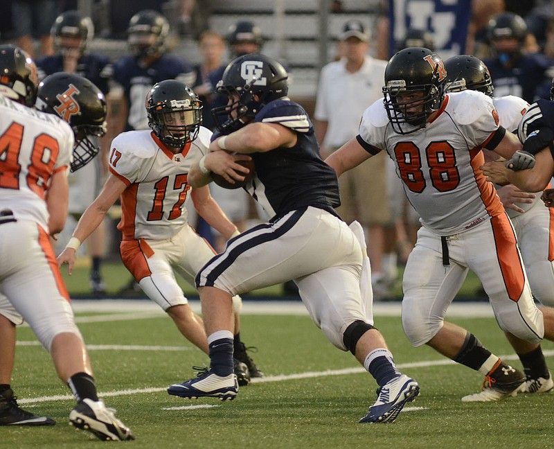 Gordon Lee running back Andrew Towns (35) will be a big part of the Trojans' offense under Greg Ellis, who has returned for his second stint as head coach.