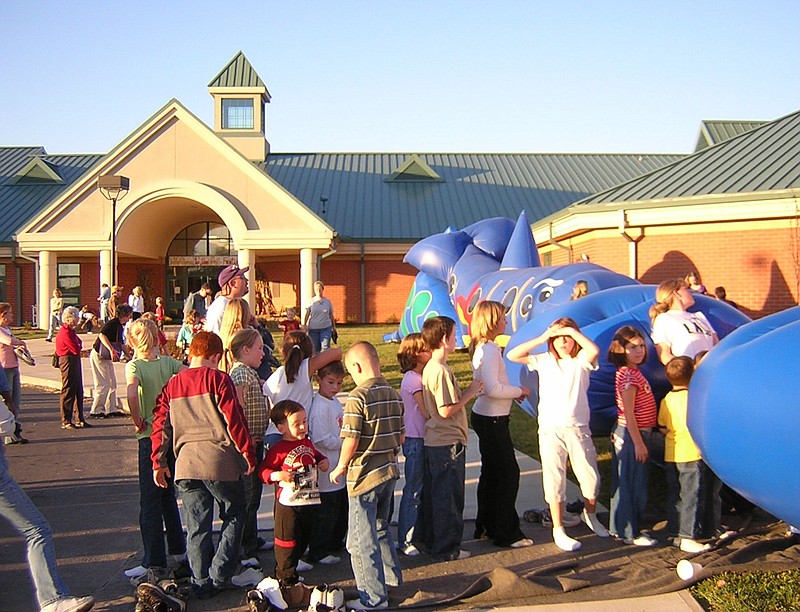 Families flocked to Jasper Elementary school's fall festival in this file photo.
