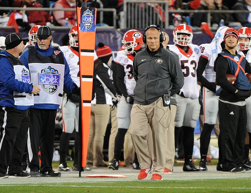Georgia coach Mark Richt has posted nine seasons of at least 10 wins, including last year's 10-3 record.