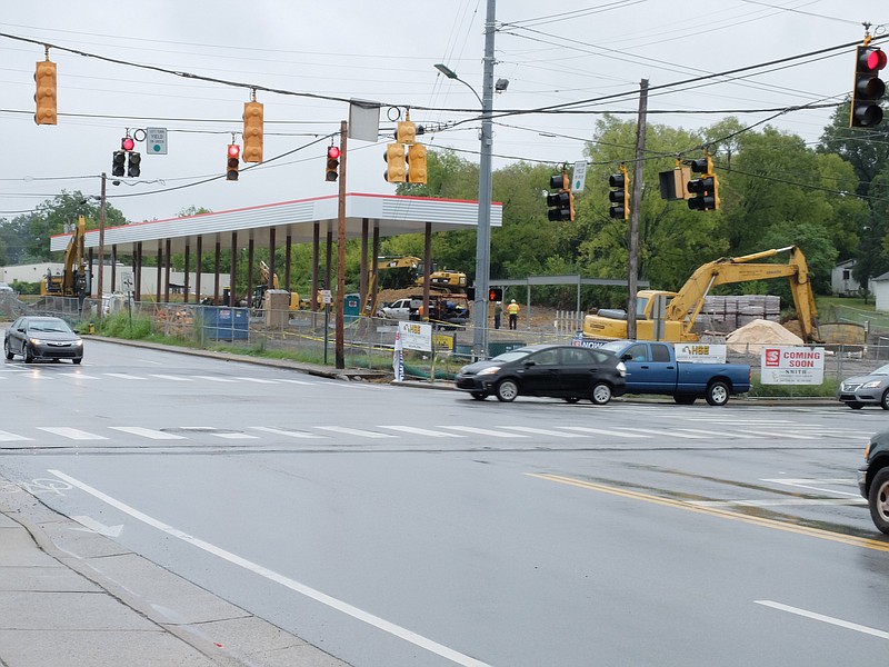 
A new Speedway fuel stop is under construction near the intersection of E. 3rd Street and Holtzclaw.