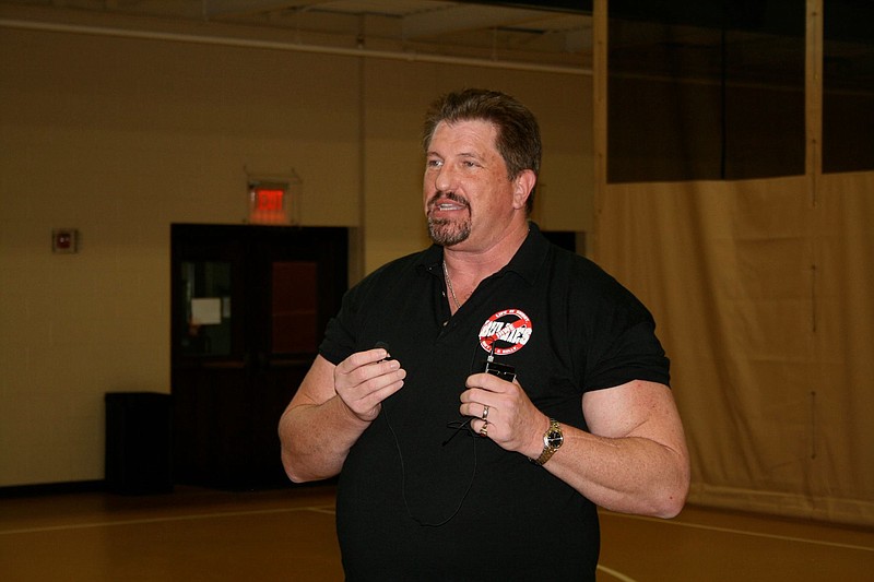 Jeff Bearden is a hall-of-fame professional wrestler who now gives motivational speeches to teens.