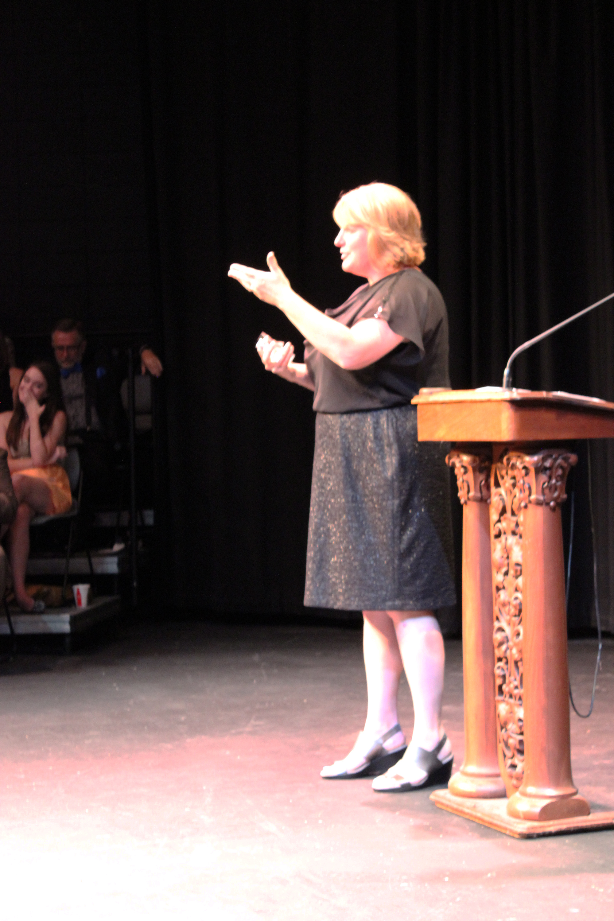 Beth Gumnick, Best Actress for "Into The Woods."