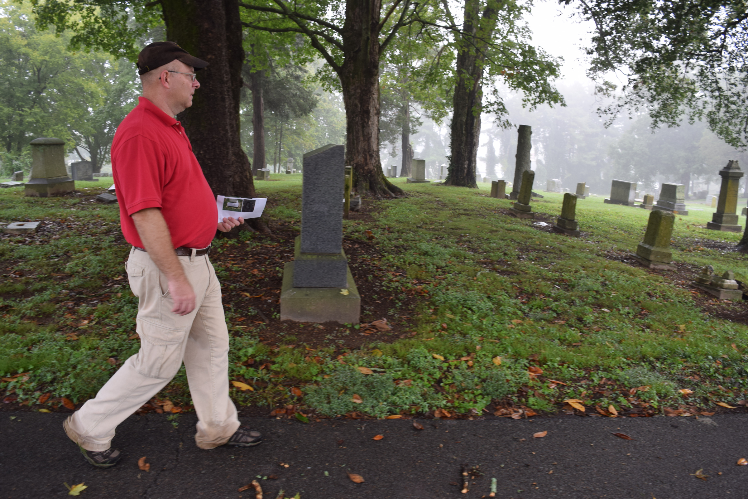 Tennessee Overhill Heritage Association executive director Gerald Hodge talks about a project to document the oddest and most unusual graves and markers in McMinn, Monroe and Polk counties.