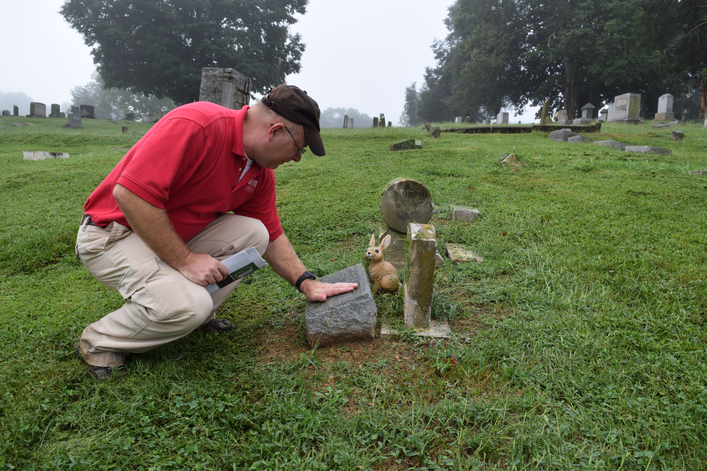 Tennessee Overhill Heritage Association executive director Gerald Hodge talks about a project to document the oddest and most unusual graves and markers in McMinn, Monroe and Polk counties.