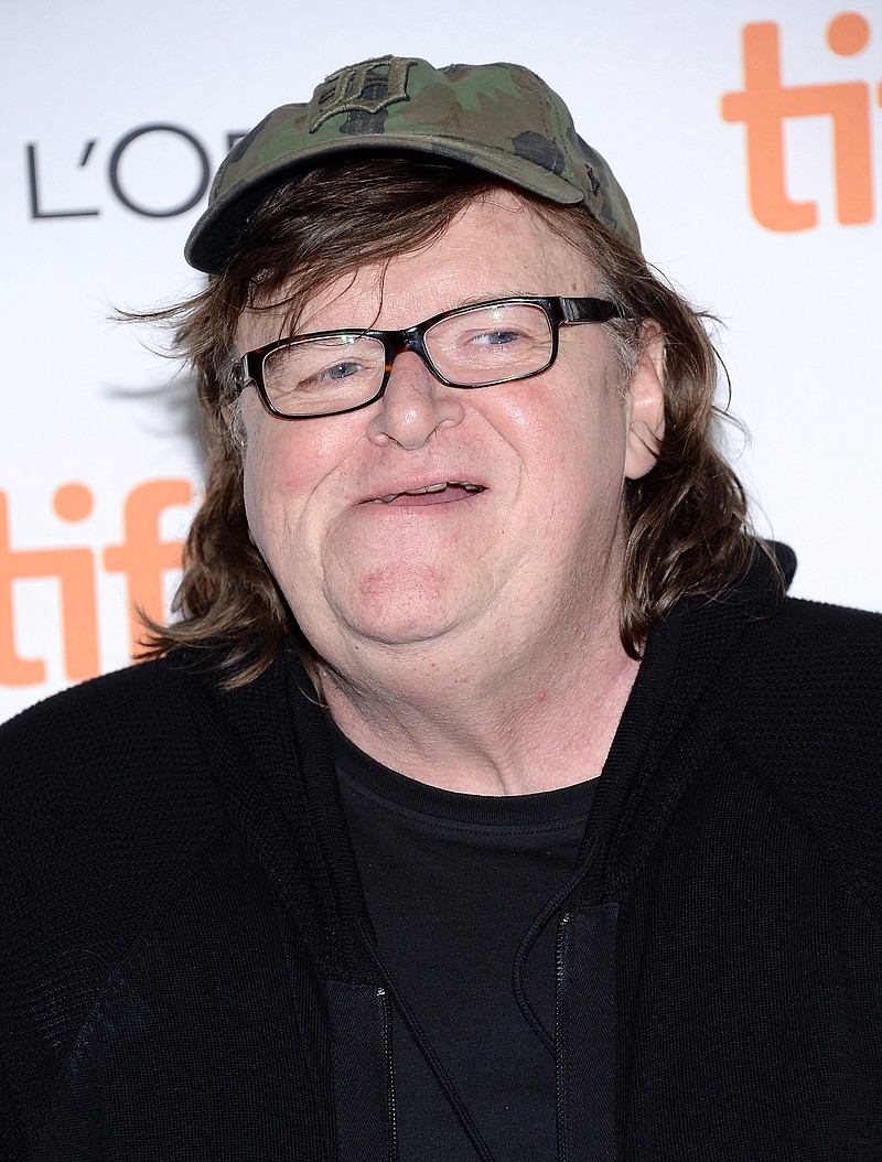 
              Director Michael Moore attends the "Where to Invade Next" premiere  on day 1 of the Toronto International Film Festival at The Princess of Wales Theatre on Thursday, Sept. 10, 2015, in Toronto. (Photo by Evan Agostini/Invision/AP)
            