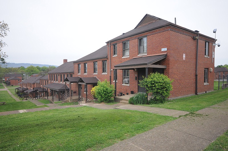 The Westside, where the pictured College Hill Courts are located, is one of the areas on which "The Unfinished Agenda's" conclusions focus.