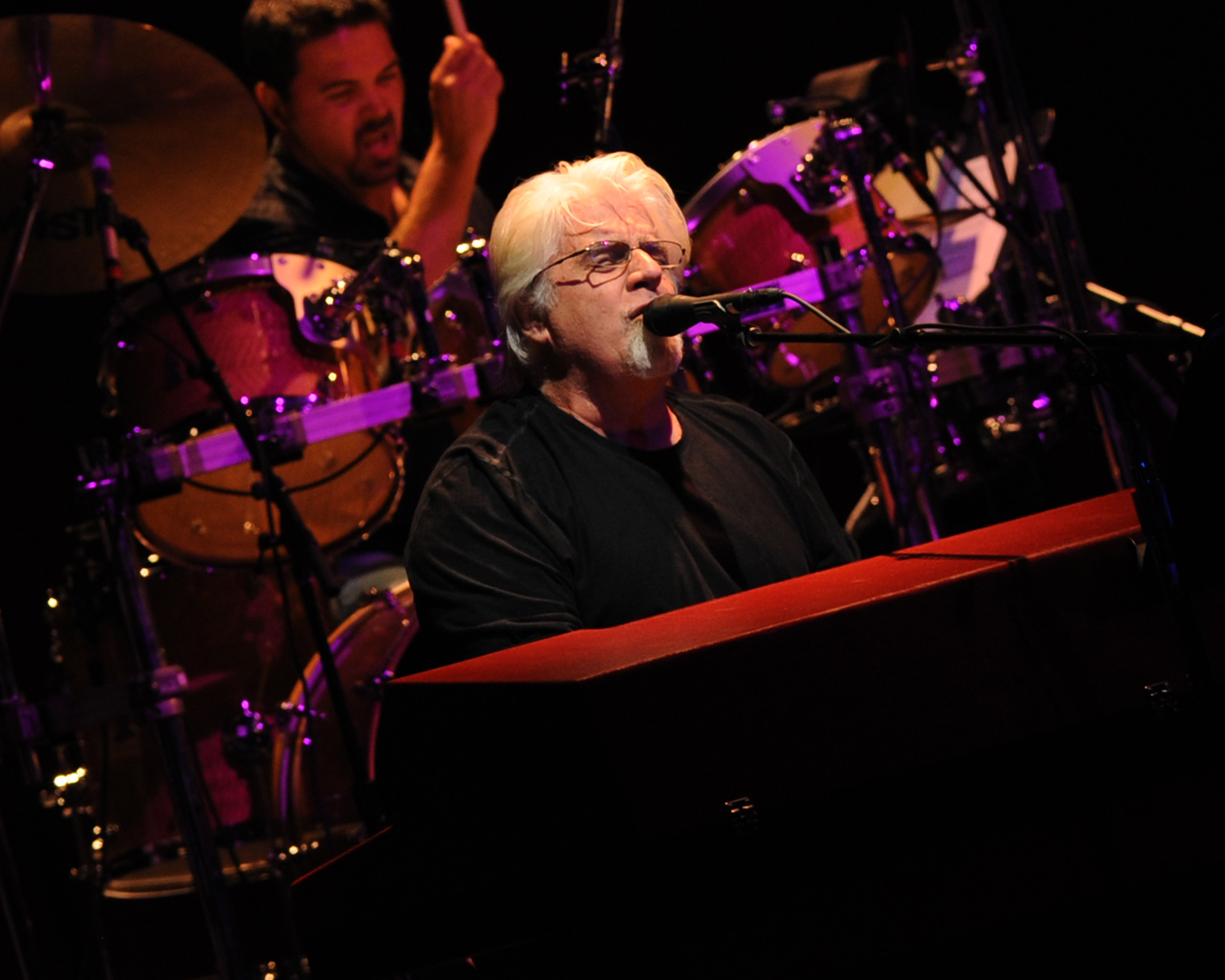 Michael McDonald performs during the Dukes of September Tour at the Seminole Hard Rock Hotel and Casino on July 25, 2012 in Hollywood ,Florida.