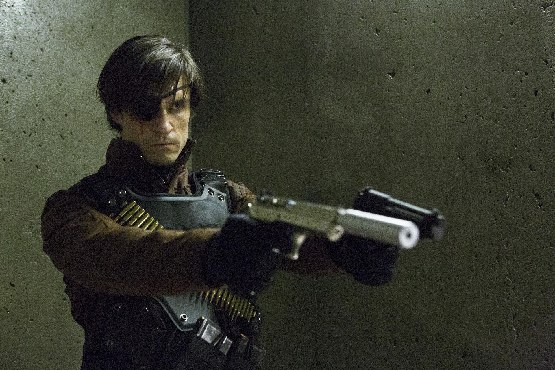 A sharpshooter and one of Batman's oldest enemies, Deadshot has traditionally been portrayed as a white man, including when Michael Rowe, pictured, played him on the TV series 