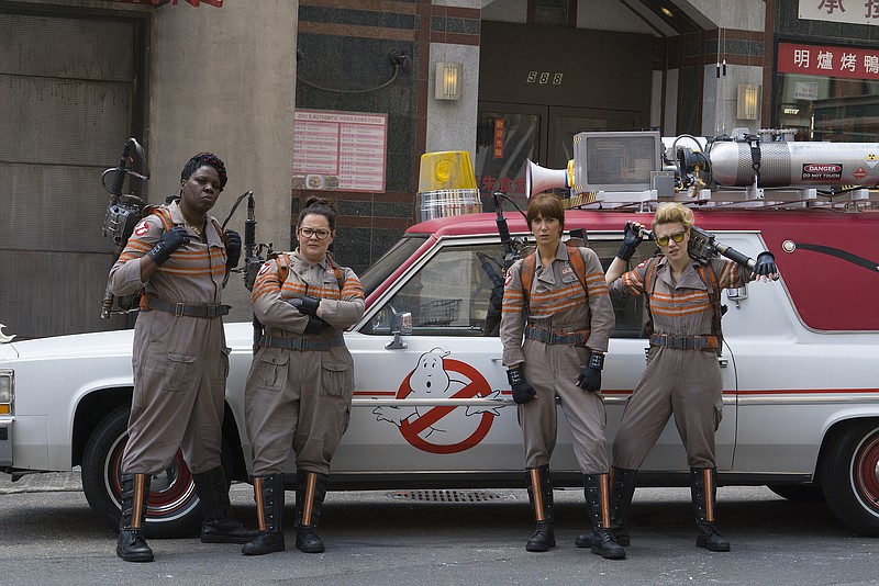 A reboot of "Ghostbusters" that's slated to release in 2016 will feature a cast of leading ladies, including, from left, Leslie Jones, Melissa McCarthy, Krisen Wiig and Kate McKinnon. 