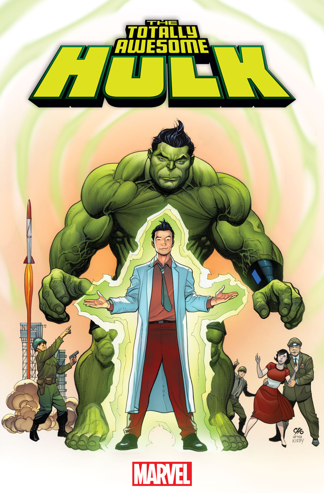 For Totally Awesome Hulk, an upcoming reboot of the Hulk comics set to release in December, Marvel has reimagined the smash-happy green giant as the alter ego of Amadeus Cho, a brilliant teenage Korean-American. [Marvel Comics]