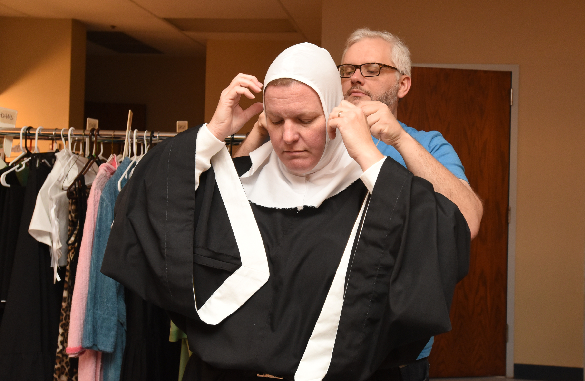 More adjustments to the wimple.