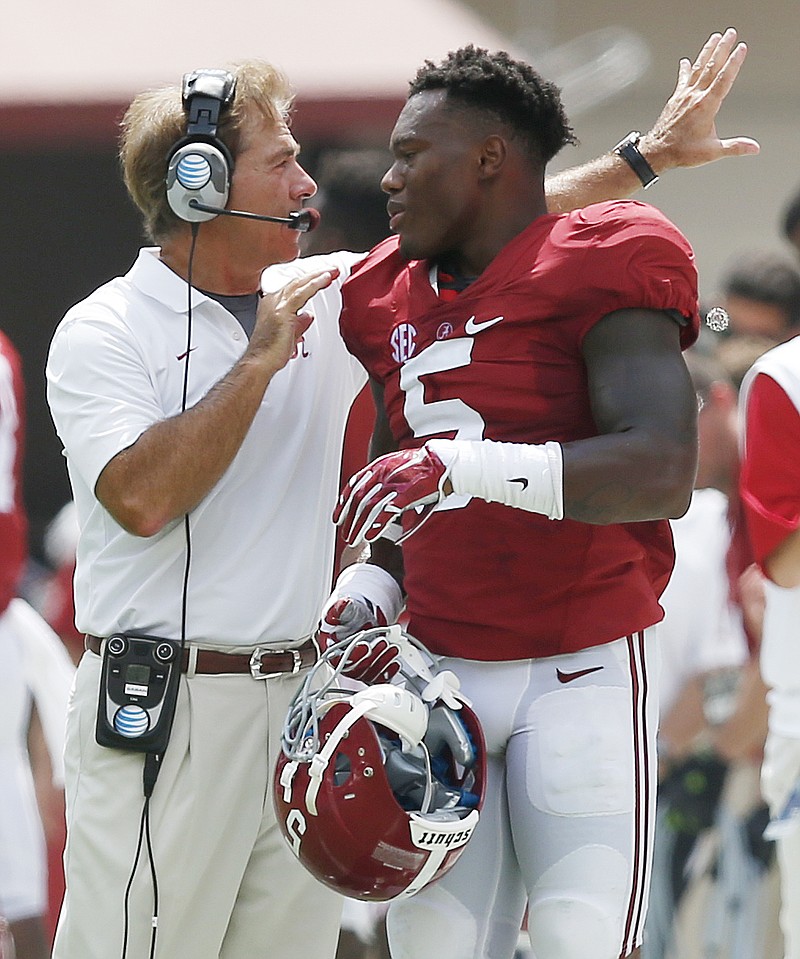 Alabama football coach Nick Saban is going to rely heavily on senior cornerback Cyrus Jones on Saturday night when the Crimson Tide host explosive Ole Miss.