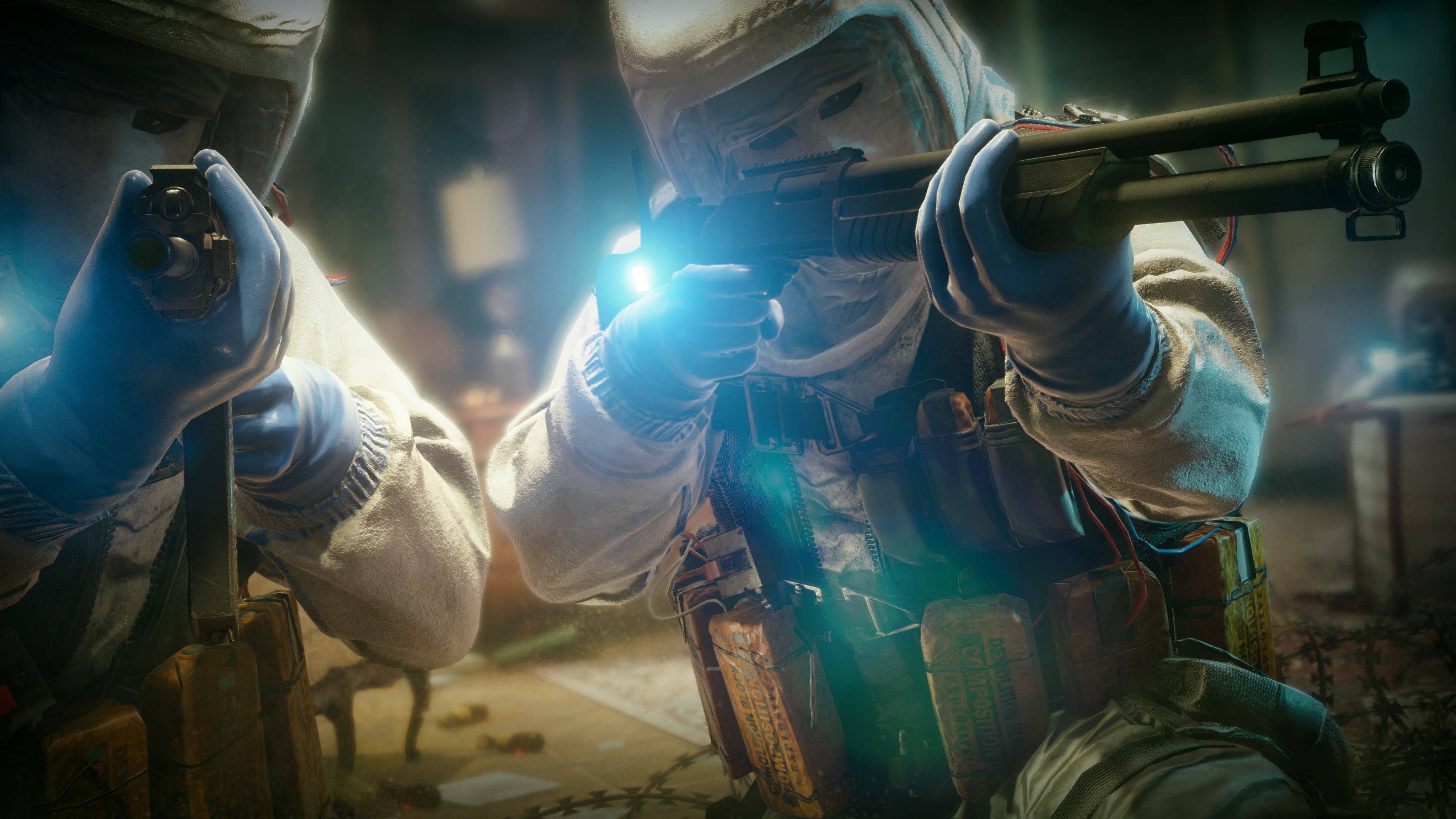 The campaign of "Rainbow Six: Siege" follows the reinstatement of the Rainbow Six counterterrorism group in the wake of global attacks by a group calling itself The White Masks. [Contributed image.]