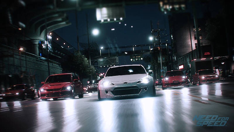 Gameplay in "Need for Speed" will focus on five core street-racing elements: high speed, customization, stylish driving, building a crew of drivers and outlaw behavior. [Contributed image.]