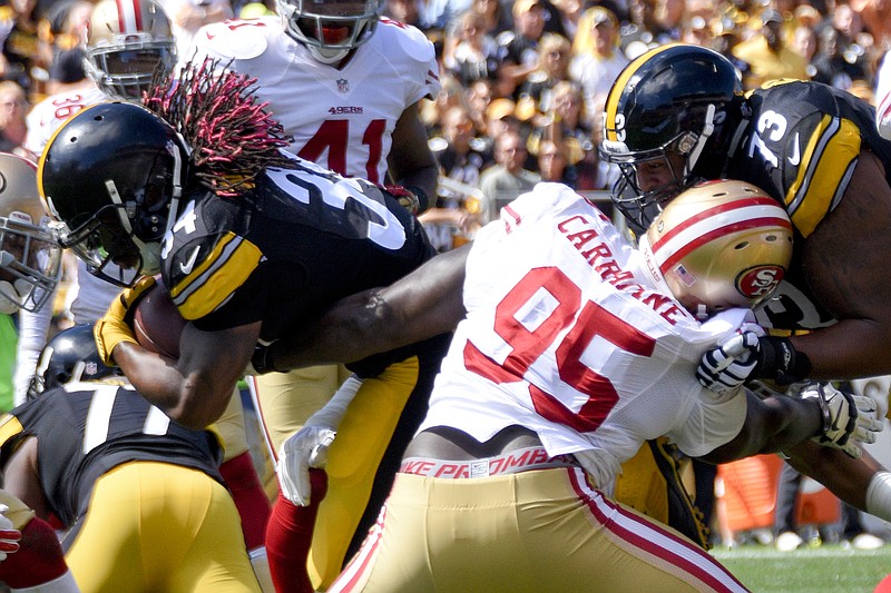 Steelers go for 2 and everything else, crush 49ers 43-18