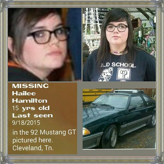 Hailee Hamilton is missing