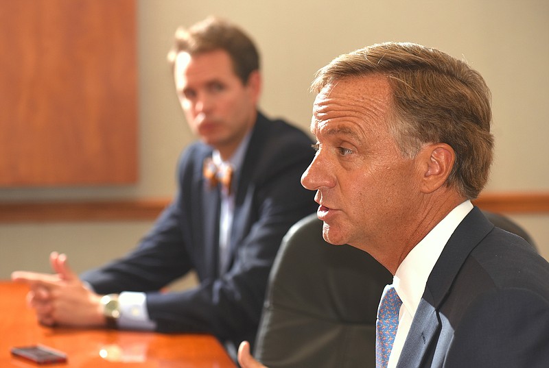 David Smith and Gov. Bill Haslam