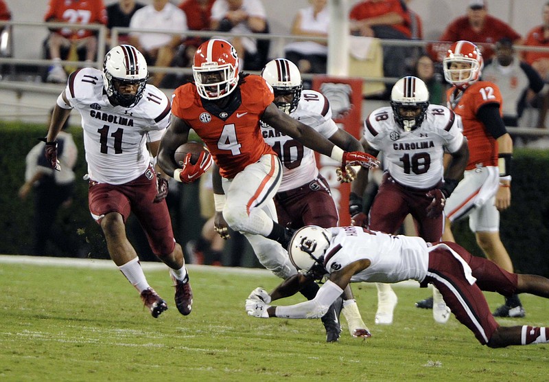 Redshirt junior tailback Keith Marshall believes the Bulldogs will not look past Southern this Saturday at Sanford Stadium with Alabama arriving next week.