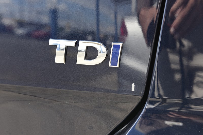 A diesel Passat is photographed at the Al Johnson Volkswagen Volvo dealership on Tuesday, Sept. 22, 2015, in Dalton, Ga.