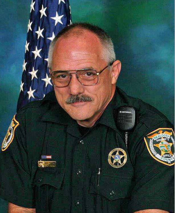 
              In this undated photo provided by the Okaloosa Sheriff's Office, shows Deputy Bill Myers. Authorities say Myers was killed by Joel Dixon Smith as Myers was serving a domestic violence injunction at a law office in Shalimar, Fla., Tuesday, Sept. 22, 2015. (Okaloosa Sheriff's Office via AP)
            