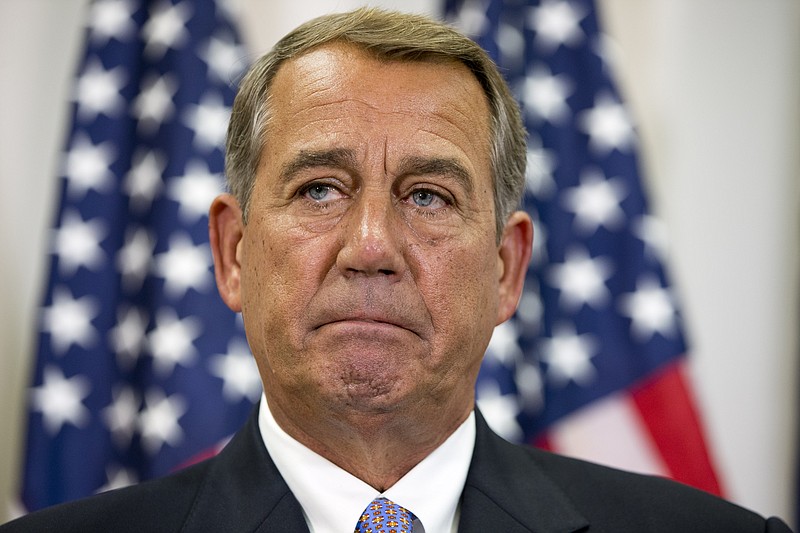 Republican Speaker of the U.S. House John Boehner of Ohio revealed Friday he would step down on Oct. 30.